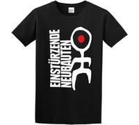 SPACE DUCK Men's Einsturzende Neubauten Cotton T Shirt Black 3XL