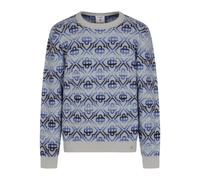 Space Dye Monogram Crew- male- Casablanca- Round-neck Knitwear- Multicolor- M- Knitwear M