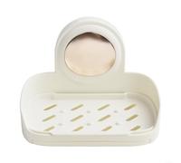 Space Efficient Bathroom Soap Rack Easy to Mount Without Damage to Walls (Single layer Gold)