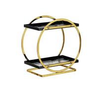 Space Efficient Cosmetic & Toiletry Holder Carbon Steel Construct Makeup & Toothbrush for Modern Bathrooms Space Saving