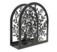Space Efficient Napkin Holder for Kitchen Dining Table Metal Freestanding Tissue Dispenser Rack Paper Towel Holder Napkin Rack for Indoor/Outdoor