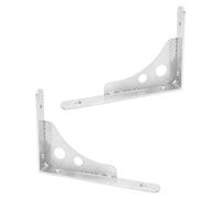 Space Efficient Wall Corner Bracket Robusts Constructions Multifunction Wall Square for Secure Shelf Installation Rusts Resistant Metal