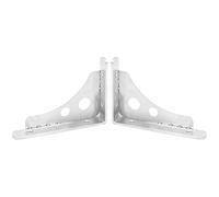 Space Efficient Wall Corner Bracket Robusts Constructions Multifunction Wall Square for Secure Shelf Installation Rusts Resistant Metal