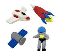 Space Eraser Set of 4