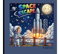 Space Escape: A Bold & Easy Space Coloring Book for Kids Ages 3-8 | Rockets, Astronauts, Planets, the Moon & Amazing Space Adventures (Escape Kids)