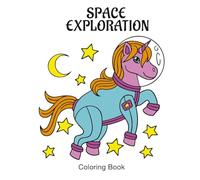Space Exploration Coloring Book