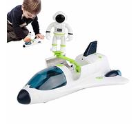 Space Exploration Shuttle Toy - Shuttle Orbiter Toy, Space Rocket Toys | Aerospace Building Set for Age 6+ with Heavy Transport Rocket and Launcher, Toy