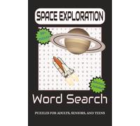Space Exploration Word Search: Word Searches with Easy to Read print about Space, Space Exploration, Various Space Terms and More. | 6x9 inches, 110 ... | Perfect Gift for Vacations and Holidays