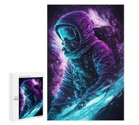 Space Explorer Art Print: Weekend Puzzle Project, 1000 PCS Adult Tabletop Puzzle, for Mindful Indoor Entertainment