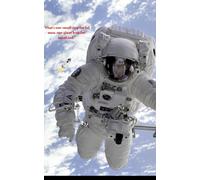 Space Explorer - Astronaut Notebook: 120 Page A4 Grid Notebook - Sci-Fi Cover for Notes, Study & Projects - Inspiration to Explore Your Notes Universe