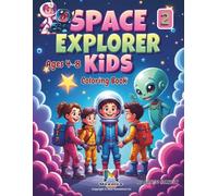 Space Explorer for Kids 2: Coloring Book