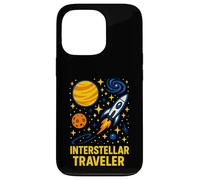 Space Explorer Interstellar Traveler Galactic Astronaut Case for iPhone 13 Pro