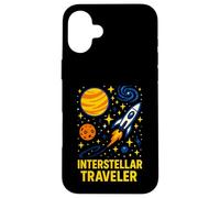 Space Explorer Interstellar Traveler Galactic Astronaut Case for iPhone 16 Plus