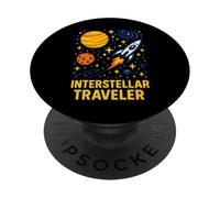 Space Explorer Interstellar Traveler Galactic Astronaut PopSockets Adhesive PopGrip