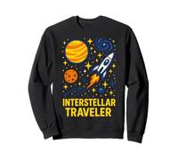 Space Explorer Interstellar Traveler Galactic Astronaut Sweatshirt