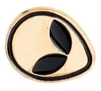 Space Explorer Pin | Enamel Pin with Astronaut and Planet, Klein, Non-precious metal