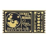 Space Explorer Pin | Enamel Pin with Astronaut and Planet, Klein, Non-precious metal