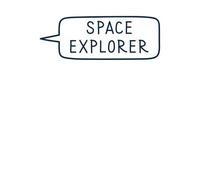 Space Explorer Women's T-Shirt - White - S - White