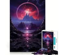 Space Fantasy Hard Jigsaw Puzzle for Adults 1000 Pieces Mind Challenge Toy Gentle Leisure Precise Cut Memorable Gift (38x52cm)