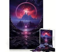 Space Fantasy Hard Jigsaw Puzzle for Adults 1000 Pieces Mind Challenge Toy Gentle Leisure Precise Cut Memorable Gift (38x52cm)