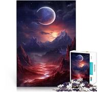 Space Fantasy HeavenJigsaws 1000 Pieces for teenagers Learning Educational Toys Family Games Unique Birthday and Gifts 38x26cm