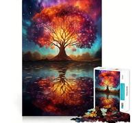 Space Fantasy Landscape 1000 Pieces Jigsaw Puzzles for Adults Strengthen Memory Casual Fun Clean Edge Classic Gift (38x26cm)