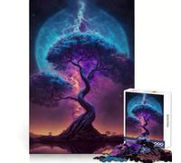 Space Fantasy Landscape Hard Jigsaw Puzzle for Adults 1000 Pieces Mind Puzzle Calm Relax Art Assembly (38x26cm)