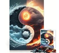 Space Fantasy Landscape Jigsaw Puzzle for Teenagers 1000 Pieces Reason Skill Toy Calming Play Exact Cut Perfect Present (38x52cm)
