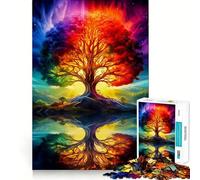 Space Fantasy Landscape Jigsaw Puzzles for Adults1000 Pieces Smart Game Quiet Calm Pattern Assembly Amazing Present (38x52cm)