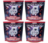 Space Food Freeze-Dried (Strawberries 4 Pack)