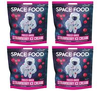 Space Food Freeze-Dried (Strawberry Ice Cream 4 Pack)