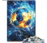 Space Football Puzzles for Adults 1000 Pieces, Challenging Game Toys Every Piece Is Unique - Challenging Family Fun Game (size 26x38cm)