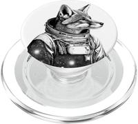 Space Fox Astronaut In The Space Foxes Lovers PopSockets PopGrip for MagSafe