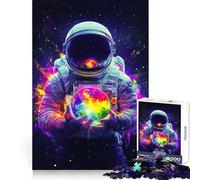 Space Galaxy - Cosmic Voyager's World Jigsaw Puzzles for Adults1000 Pieces Smart Game Quiet Calm Pattern Assembly Amazing Present (50x75cm)