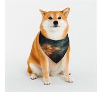 Space Galaxy Dog Bandana for Small Medium Large Dogs, Cat Dogs Kerchief Triangle Bibs Scarf for Girl Or Boy