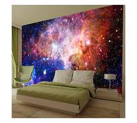 Space Galaxy Stars Planets Wallpaper Mural Photo Kids Bedroom Home Poster Decoration 130cmx85cm