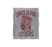 Space Ghost The Pirate Silky Touch Super Soft Throw Blanket 152 X 127 cm Cartoon Network White One Size