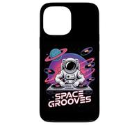 Space Grooves Astronaut Dj Cosmic Vinyl Rave Party Case for iPhone 13 Pro Max