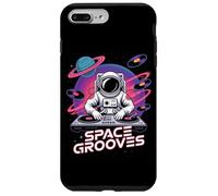 Space Grooves Astronaut Dj Cosmic Vinyl Rave Party Case for iPhone 7 Plus/8 Plus
