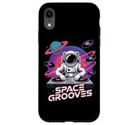 Space Grooves Astronaut Dj Cosmic Vinyl Rave Party Case for iPhone XR