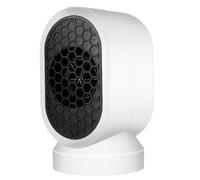 Space Heater Indoor - Quiet Small Electric Space Heater, Constant Temperature Air Warmer, Compact Heat Source, Winter Appliance, Home Accessories for Workplace Desk, 4.33x3.94x9.84 inches