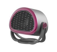 Space Heater, Portable Electric Heaters for Indoor Use, Quiet Small Mini Desk Heater for Bathroom Home Office Bedroom purple
