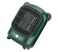 Space Heater Portable Safety Heater 500w Uk Plug for Winter Season | Work Desk Area, Ptc ABS PP Build, Quick Warm-up and Tip-over Protection, Small Rooms
