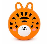 Space Hopper Kids Inflatable Animal Hopper 40cm Bouncing Ball Ride On Toy with Handles - PVC Outdoor Garden Indoor Toy for Boys Girls Age 3+ Panda Tiger Zebra Capybara Designs (Tiger)