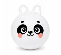 Space Hopper Kids Inflatable Animal Hopper 40cm Bouncing Ball Ride On Toy with Handles - PVC Outdoor Garden Indoor Toy for Boys Girls Age 3+ Panda Tiger Zebra Capybara Designs (Panda)