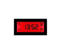 SPACE HOTEL® Robot 10 Designer Digital Alarm Clock with Colour LCD Display, Date Calendar, Room Temperature, Moon Phase, 4 levels Brightness Dimmer, USB Powered & Battery Backup