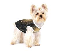 Space Illuminated by Sunlight Cotton Dog Shirt – Soft Breathable Dog Shirt for Dogs Cats Boy Girl Pet Tshirt,Suitable for Small Pets