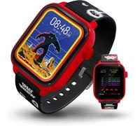 My Play Watch Space Invaders Retro Gaming Smartwatch with Selective Tech, Red, Non-Connected, Built-in Space Invaders™ Game, Fitness Tracker, Custom Watch Faces, Classic Arcade Sound, IP67 Rating