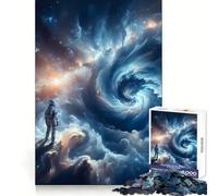Space Is A Maze Jigsaw Puzzles for Adults1000 Piece Mind Skill Group Joy Quality Edge Art Collection Piece (38x26cm)
