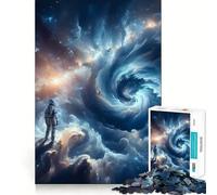 Space Is A Maze Jigsaw Puzzles for Adults1000 Piece Mind Skill Group Joy Quality Edge Art Collection Piece (38x26cm)
